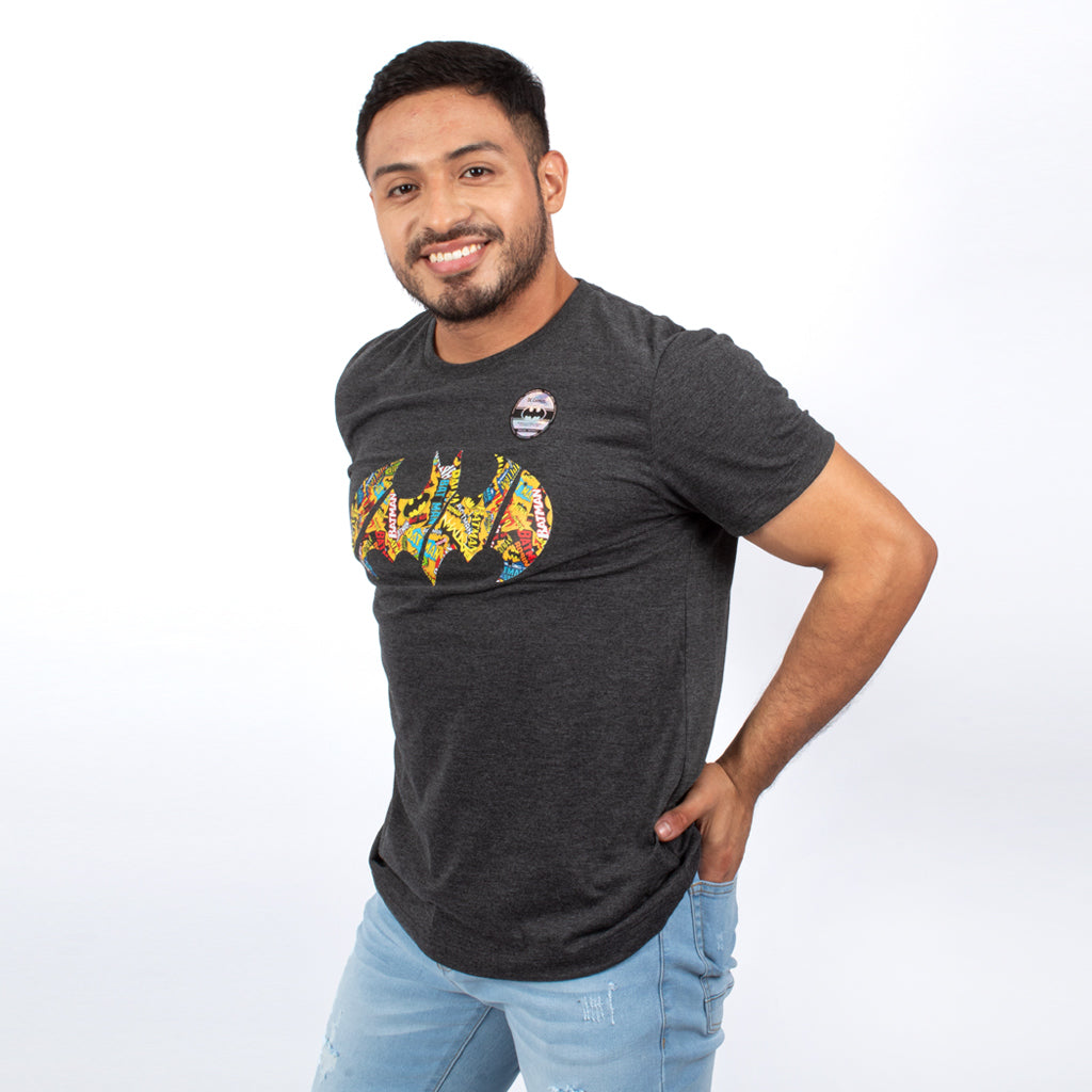 Polo Batman Jersey Manga Corta Hombre