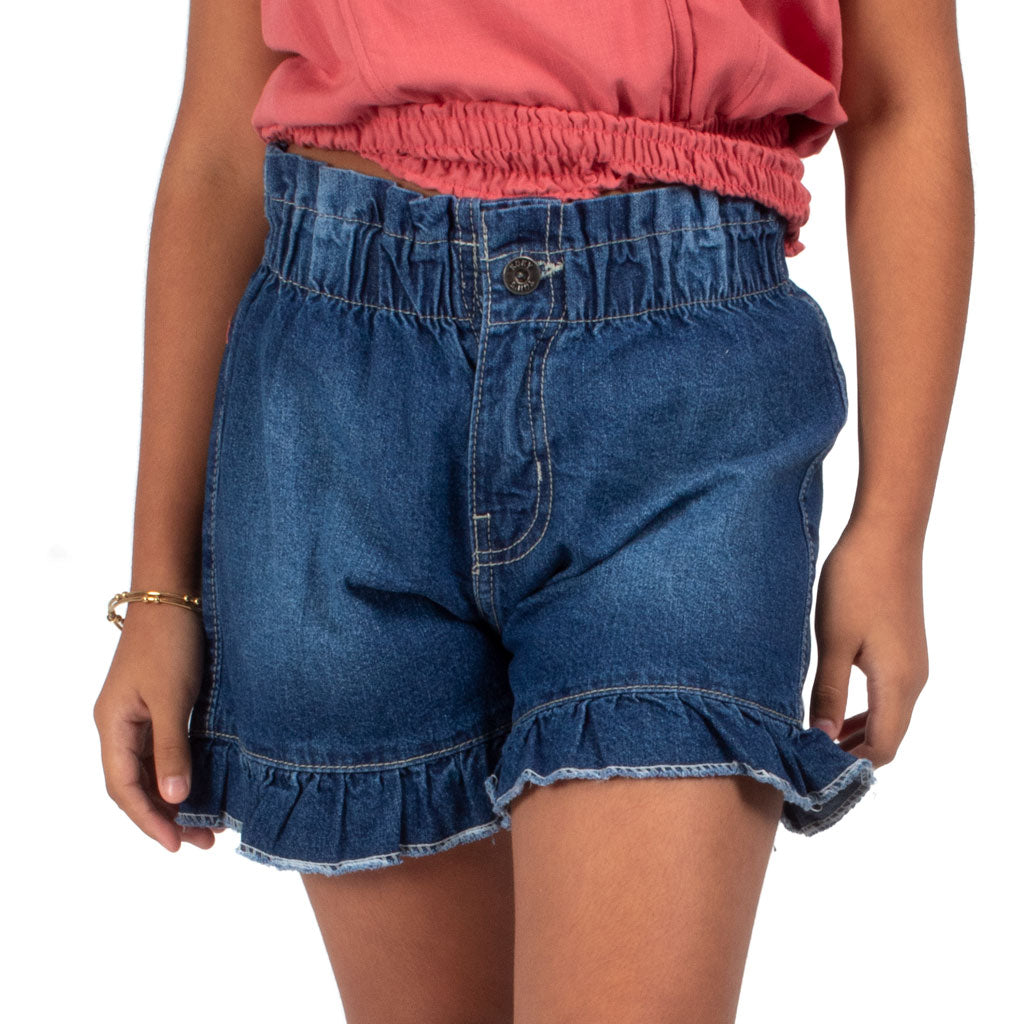 ¡NUEVO! - Short Kuky Denim Niña