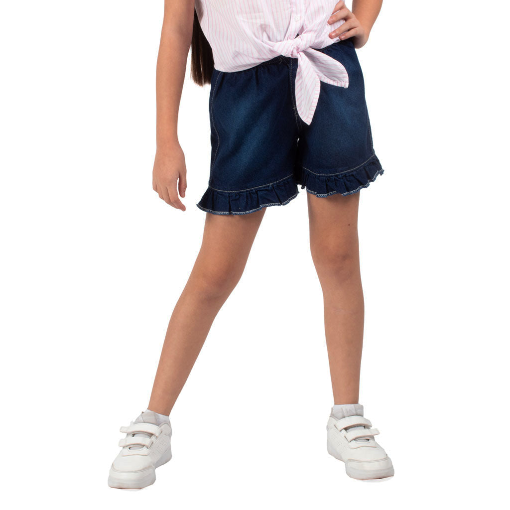 ¡NUEVO! - Short Kuky Denim Niña