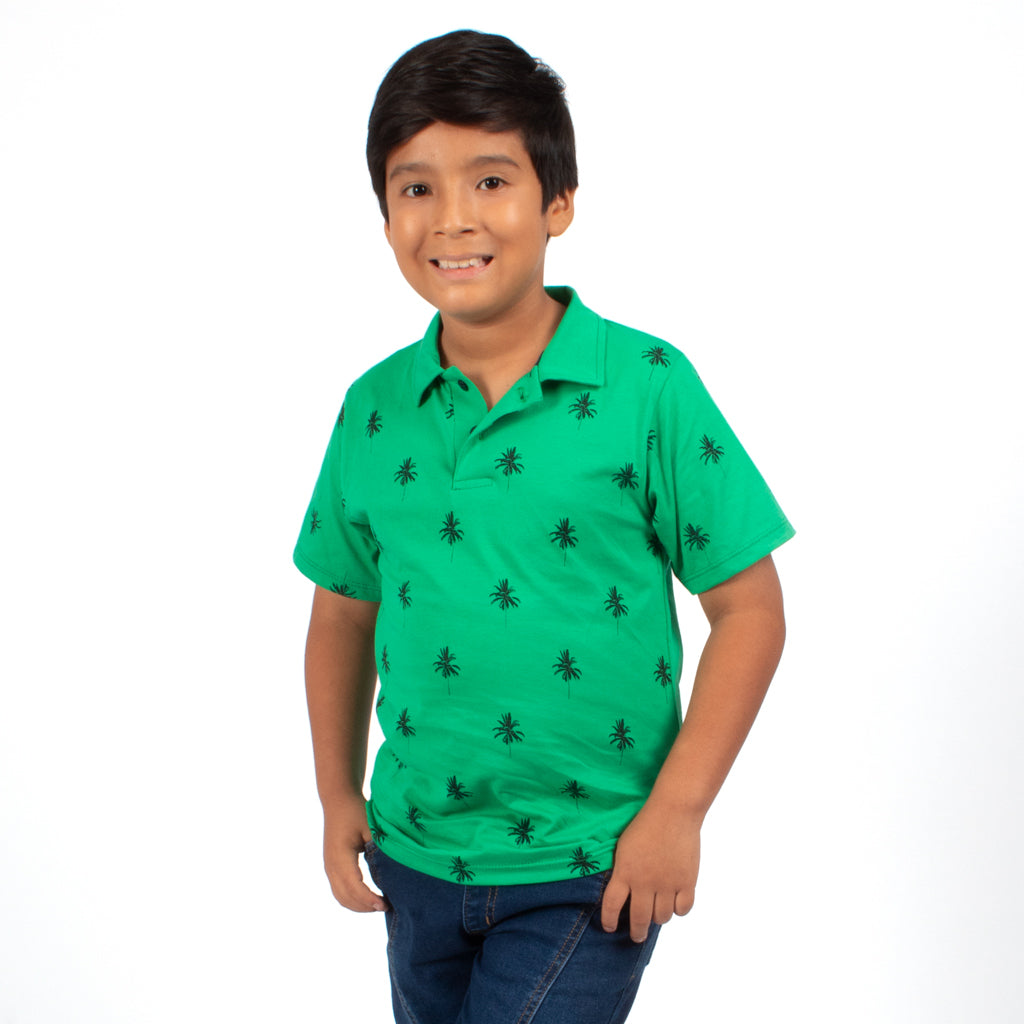 ¡NUEVO! - Polo Best Boy Jersey Manga Corta Cuello Camisero Niño