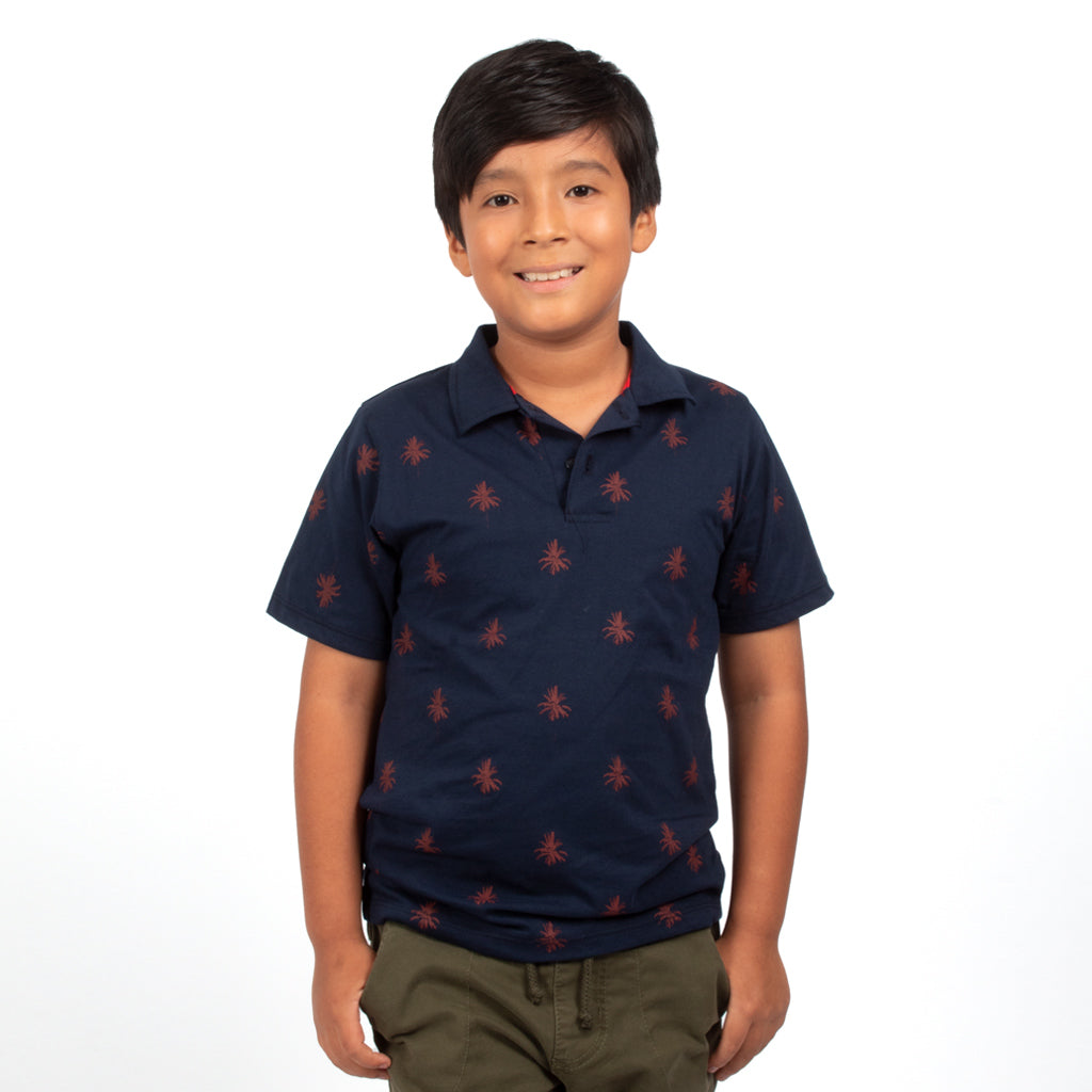 ¡NUEVO! - Polo Best Boy Jersey Manga Corta Cuello Camisero Niño