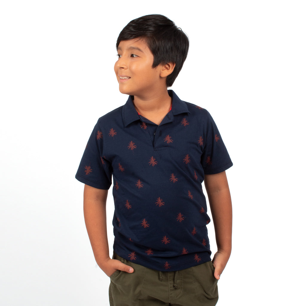 ¡NUEVO! - Polo Best Boy Jersey Manga Corta Cuello Camisero Niño