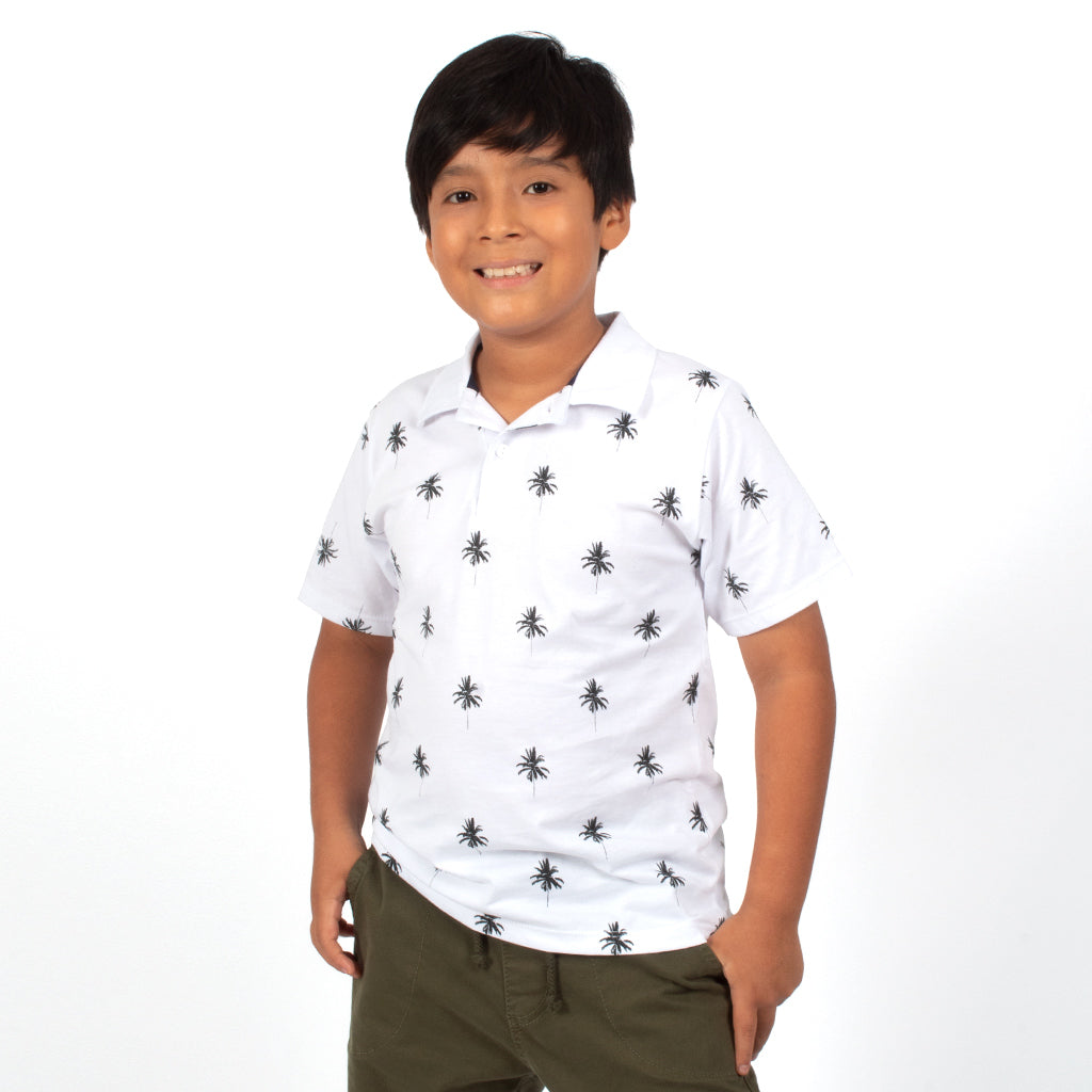 ¡NUEVO! - Polo Best Boy Jersey Manga Corta Cuello Camisero Niño