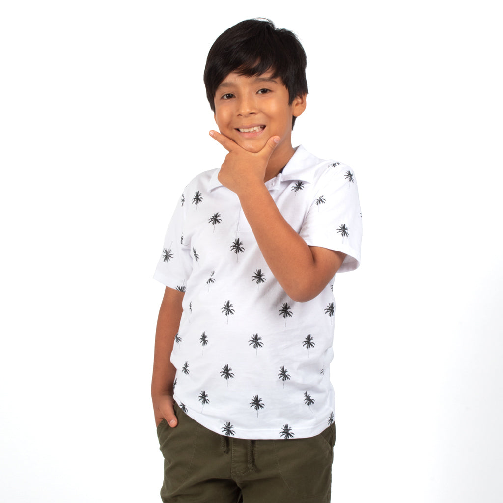 ¡NUEVO! - Polo Best Boy Jersey Manga Corta Cuello Camisero Niño