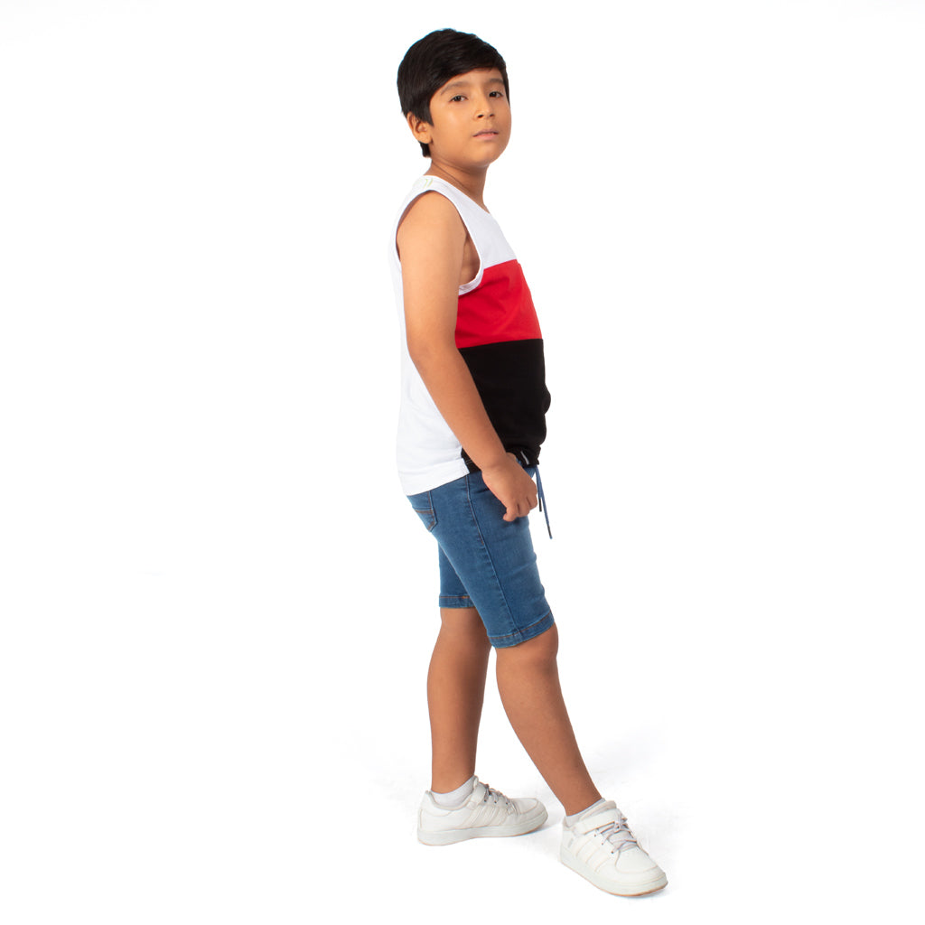 ¡NUEVO! - Bermuda Totos Denim Niño