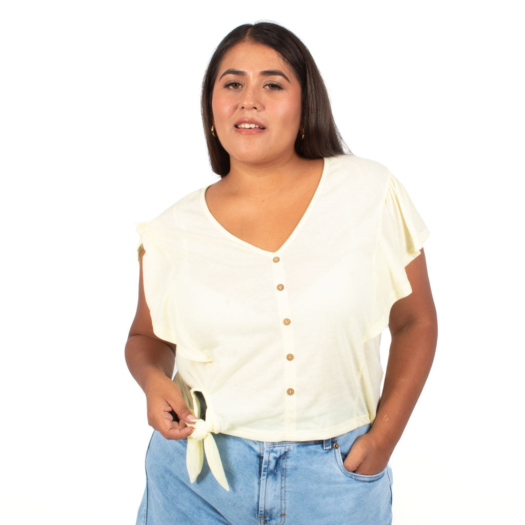Polo Magnolia Jersey Manga Corta Mujer