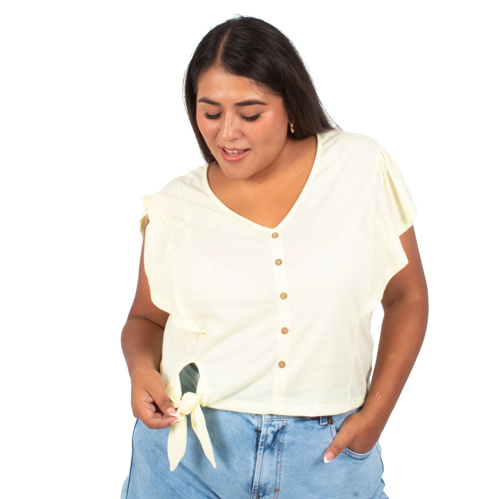 Polo Magnolia Jersey Manga Corta Mujer