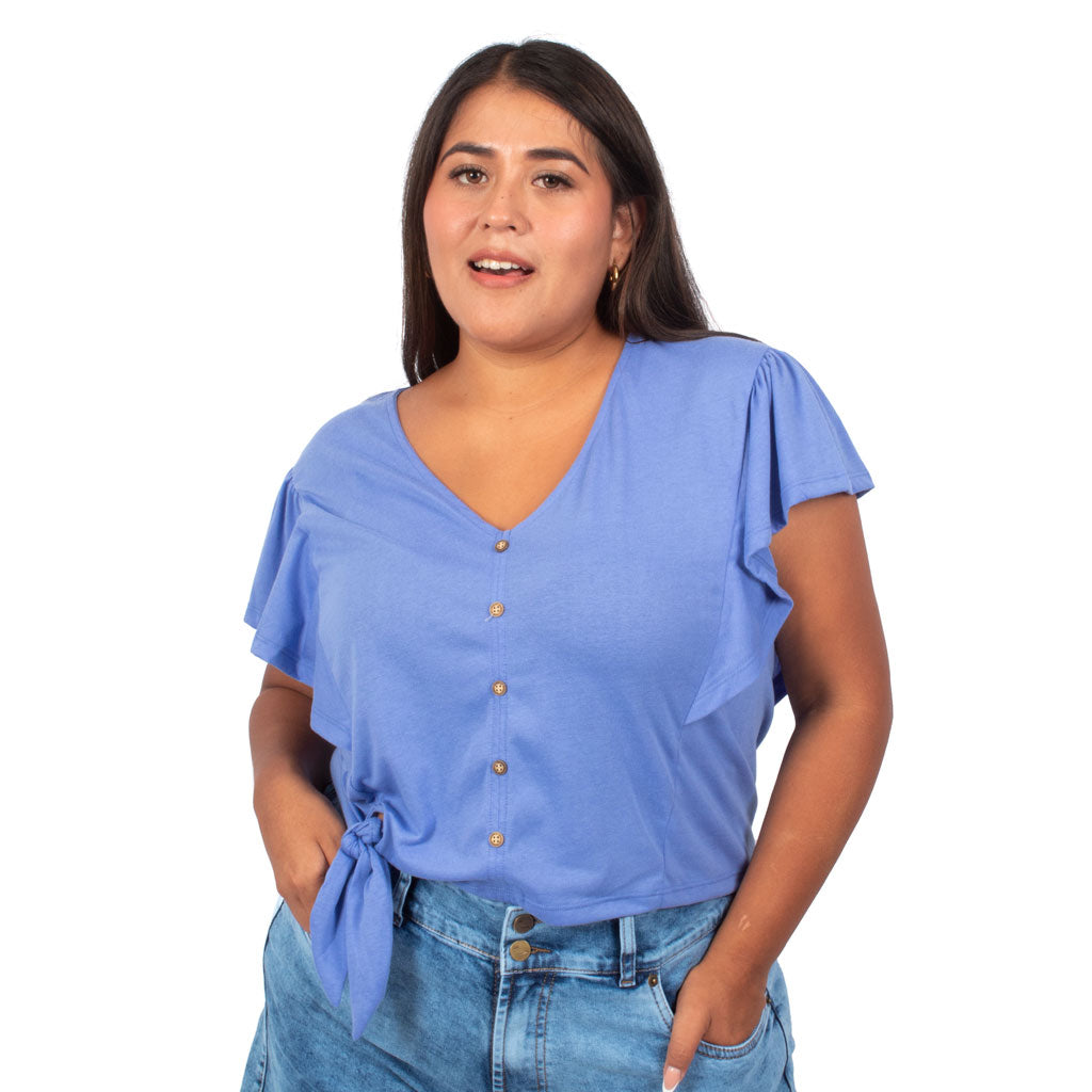 Polo Magnolia Jersey Manga Corta Mujer