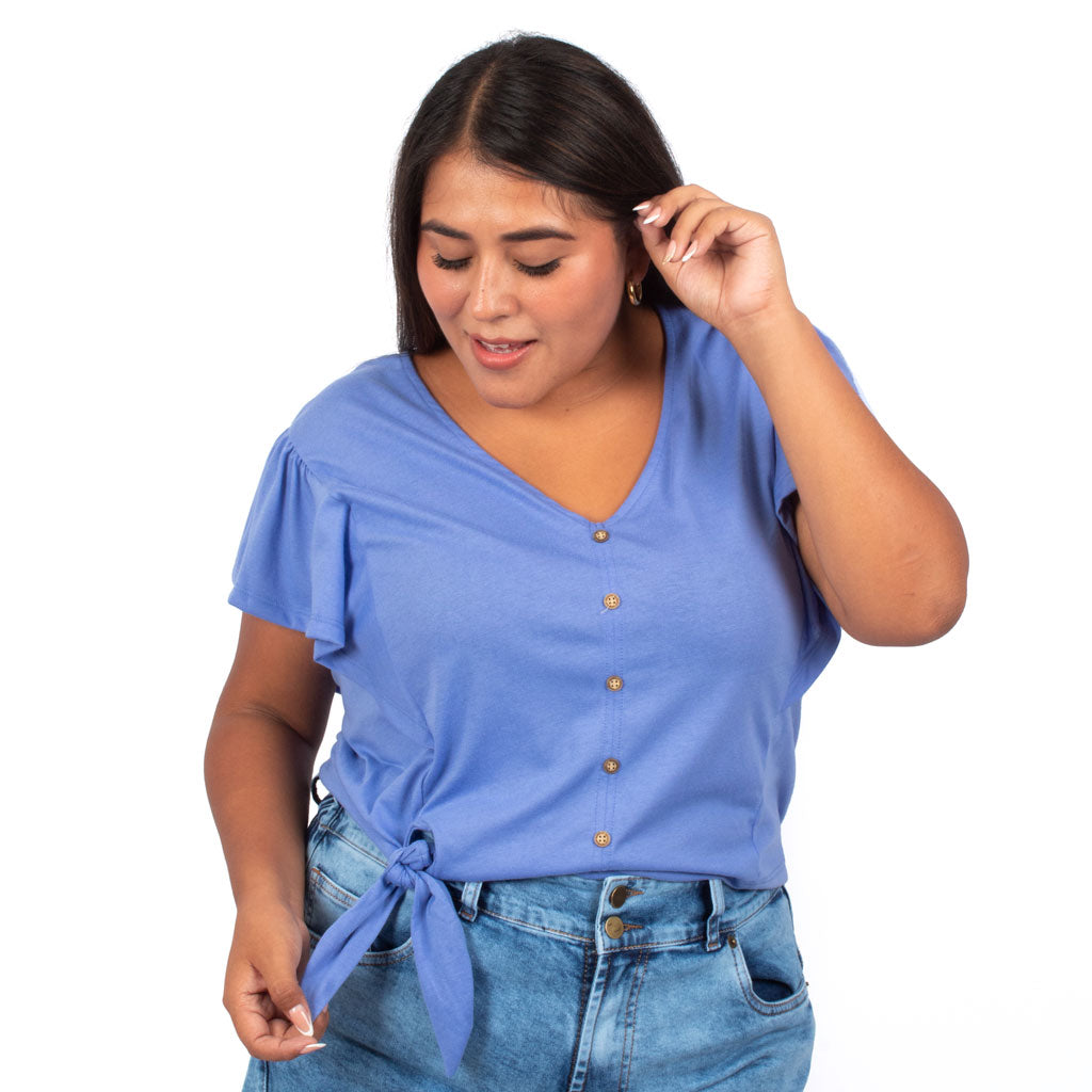 Polo Magnolia Jersey Manga Corta Mujer