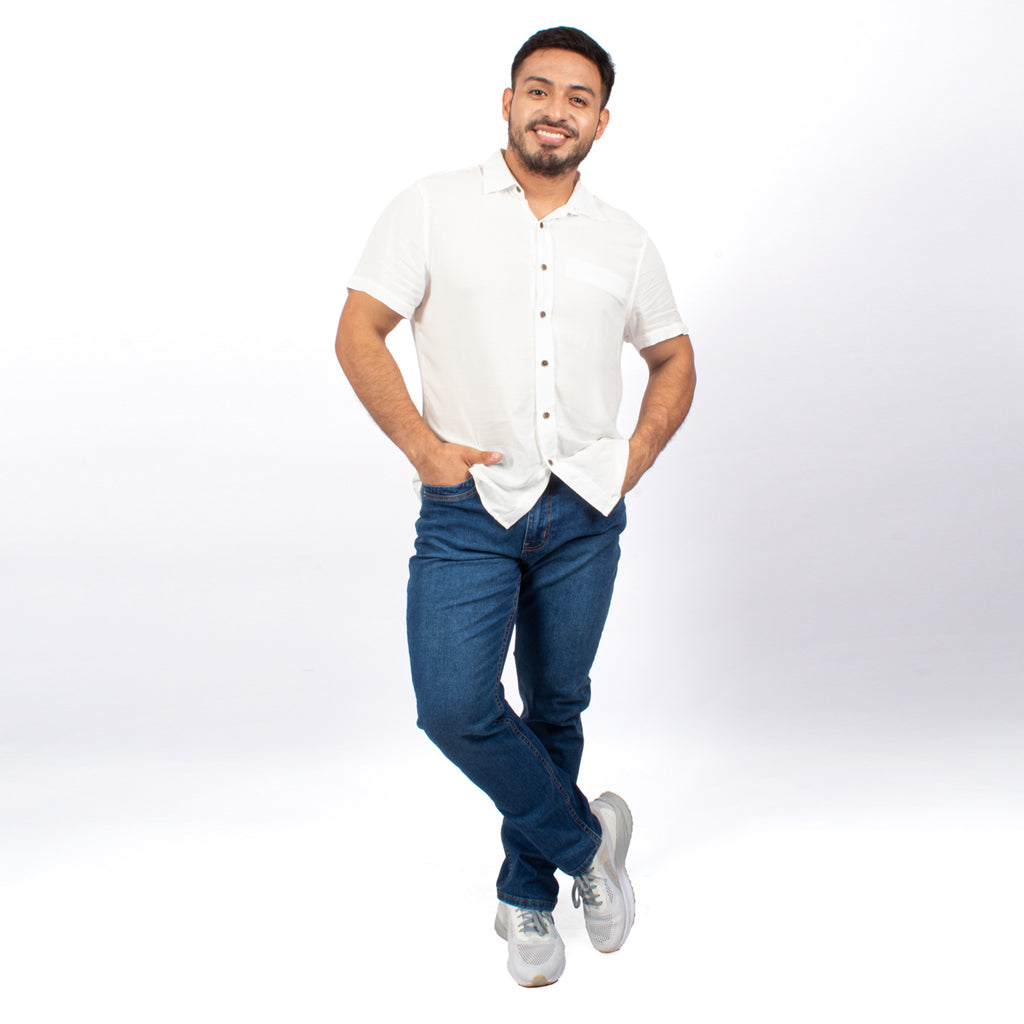 Pantalón Capitan Jeans Denim Confort Hombre