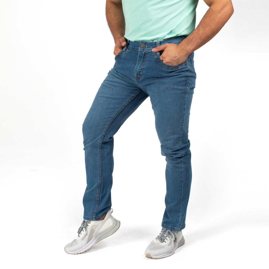 Pantalón Capitan Jeans Denim Confort Hombre