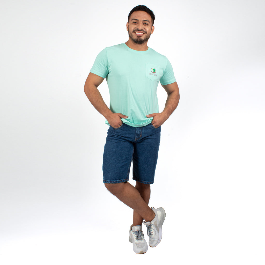 Bermuda Jordache Denim Rigido Hombre