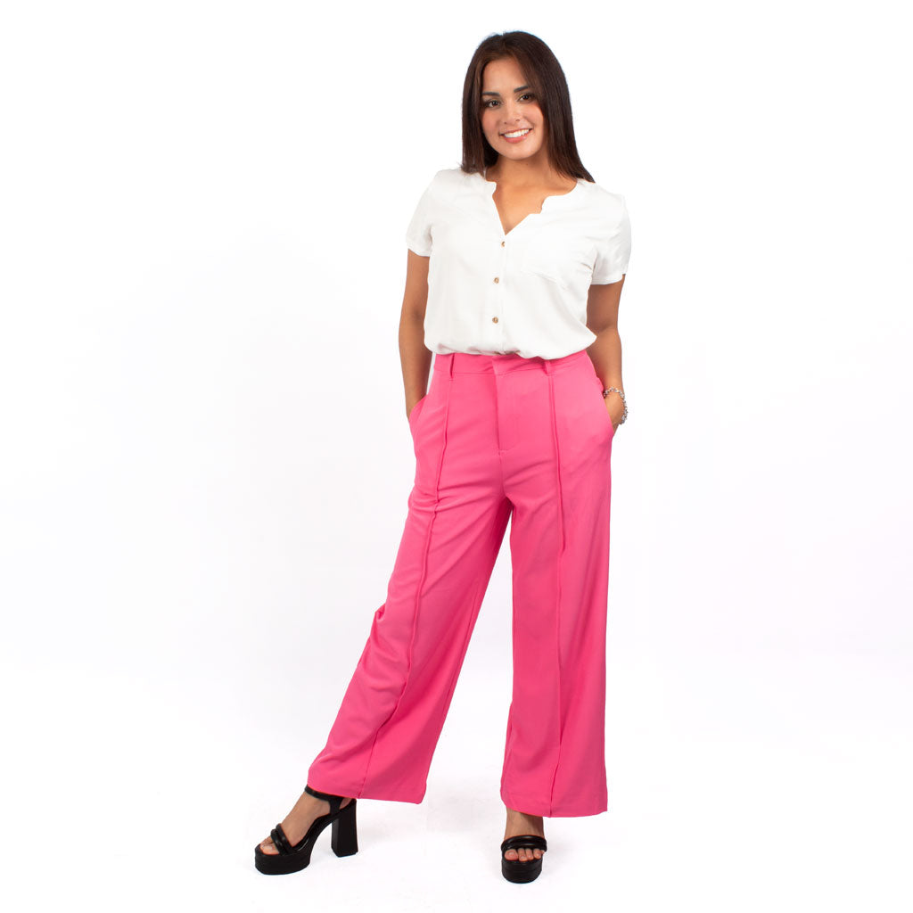 ¡NUEVO! - Pantalón Ethiopia Challis Con Pretina Mujer