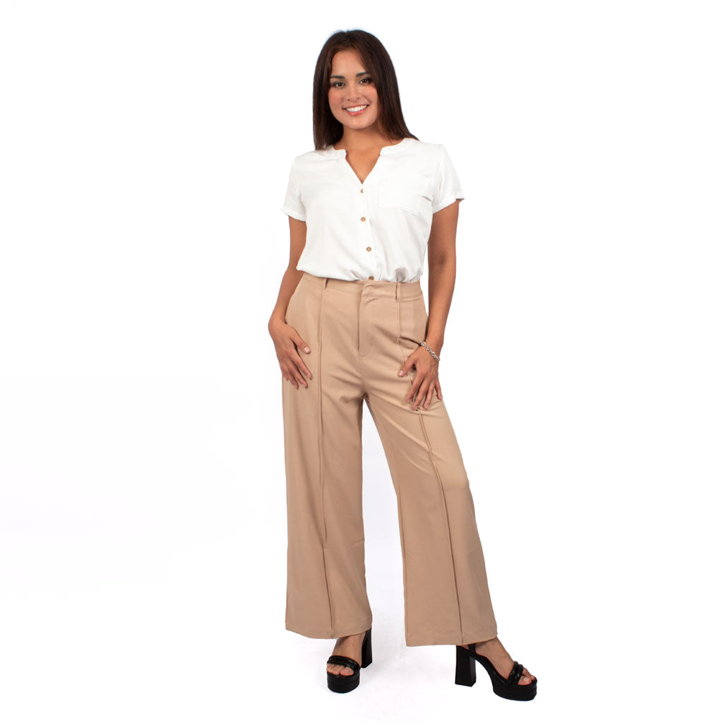 ¡NUEVO! - Pantalón Ethiopia Challis Con Pretina Mujer