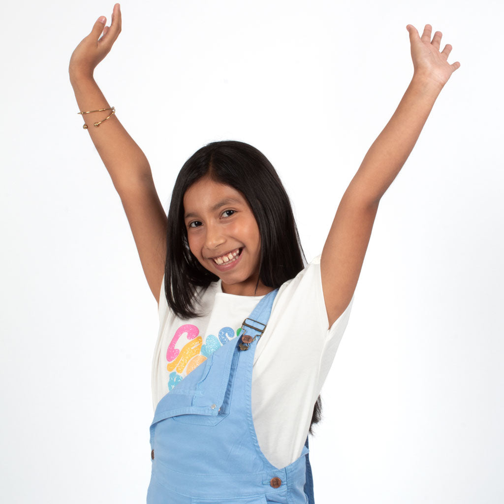 ¡NUEVO! - Polo Essie Gamuza Manga Corta Niña