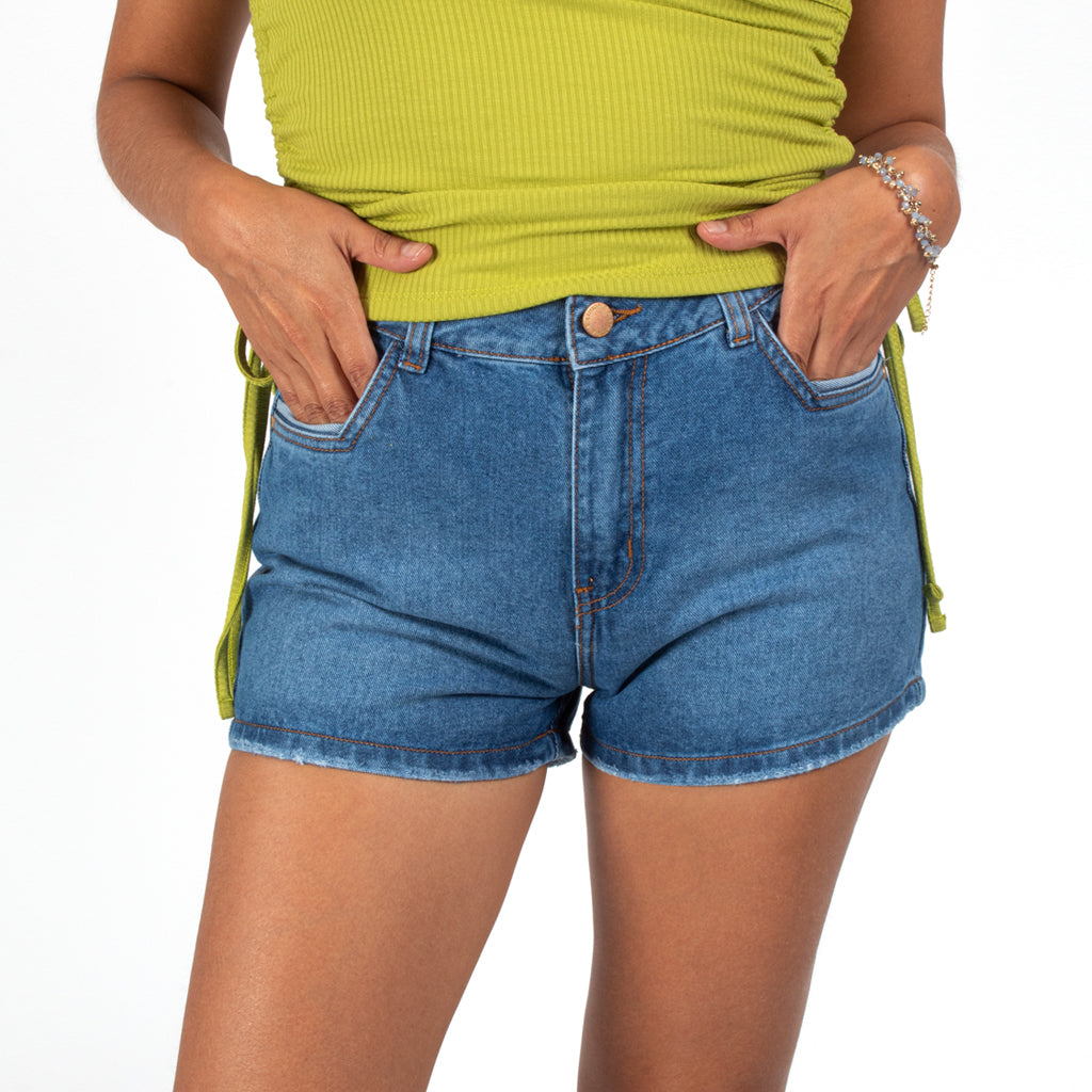 ¡NUEVO! - Short Ethiopia Denim Strech Mujer