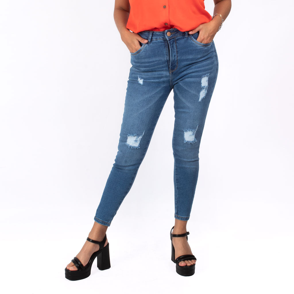 ¡NUEVO! - Pantalón Ethiopia Denim Strech Mujer