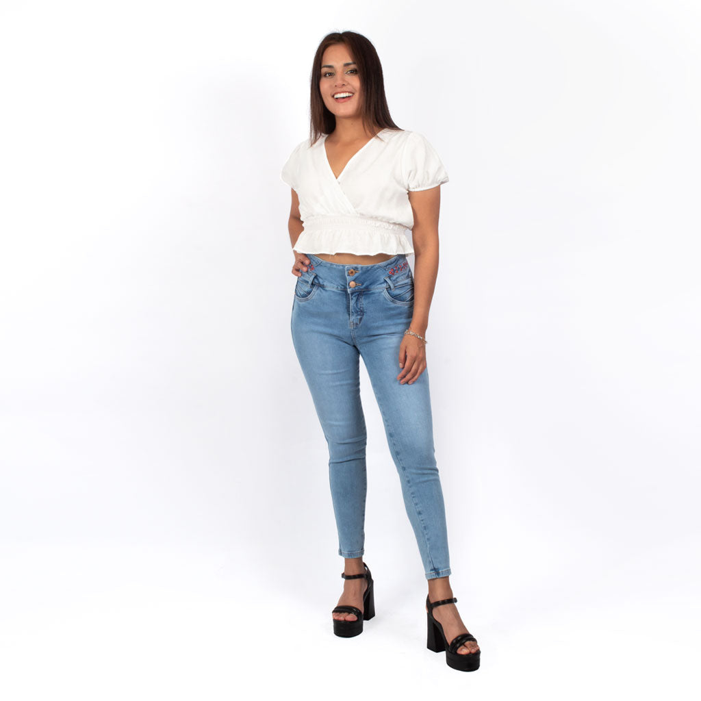 ¡NUEVO! - Pantalón Ethiopia Denim Strech Mujer