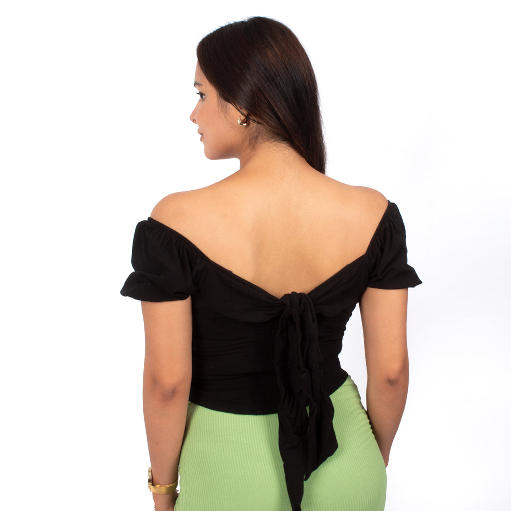 ¡NUEVO! - Blusa Ethiopia Challis Manga Corta Mujer