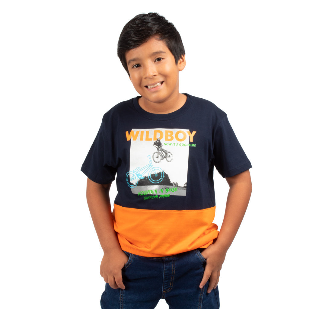 ¡NUEVO! - Polo Best Boy Jersey Manga Corta Niño