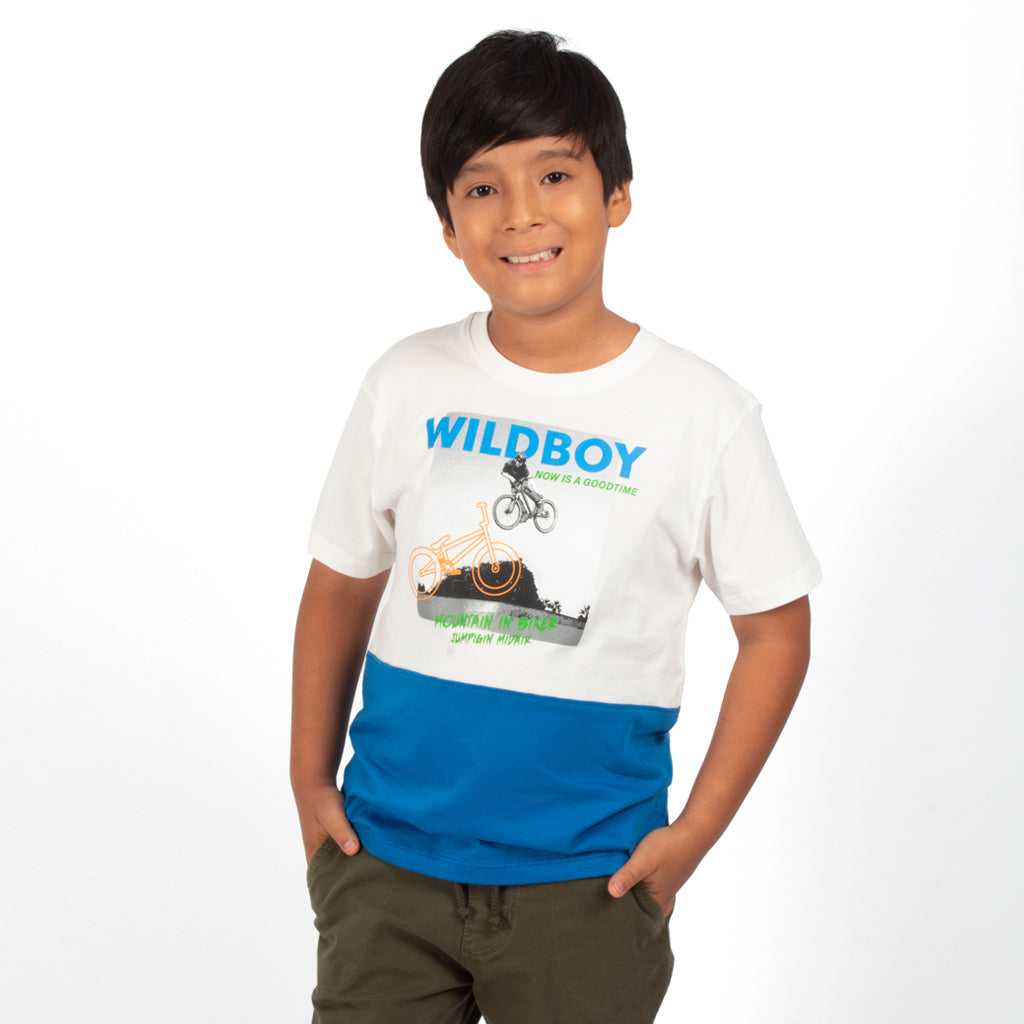 ¡NUEVO! - Polo Best Boy Jersey Manga Corta Niño