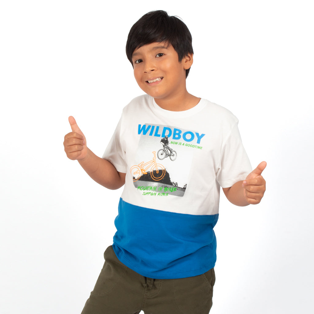 ¡NUEVO! - Polo Best Boy Jersey Manga Corta Niño