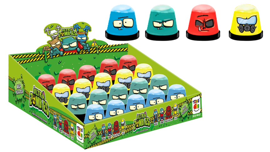 Ooze Ultra Zombies – Masa Pegajosa | Pack de 2 unidades