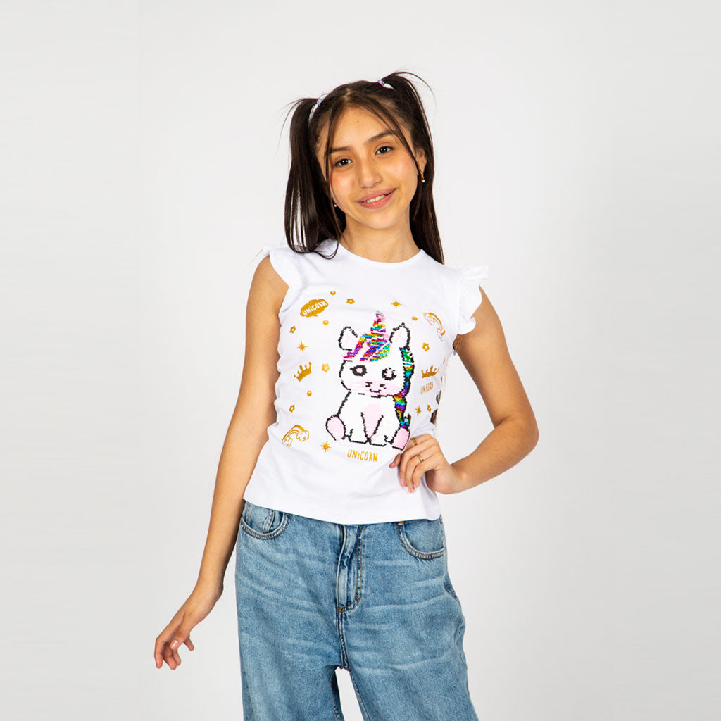 Polo Zaraith Manga Cero Niña