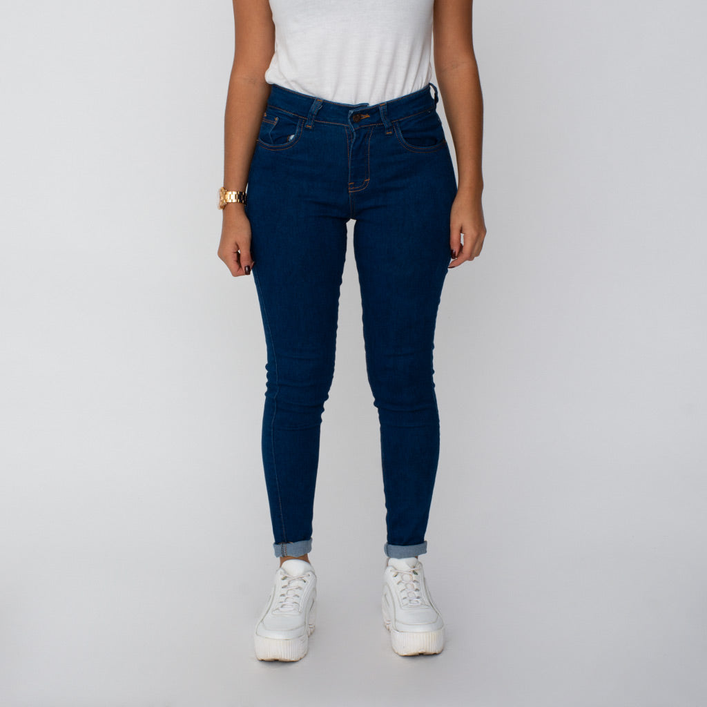 Pantalón Denim Stretch Mujer