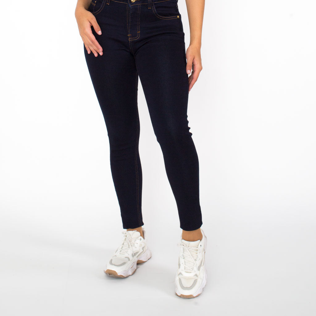 Pantalón Denim Stretch Mujer