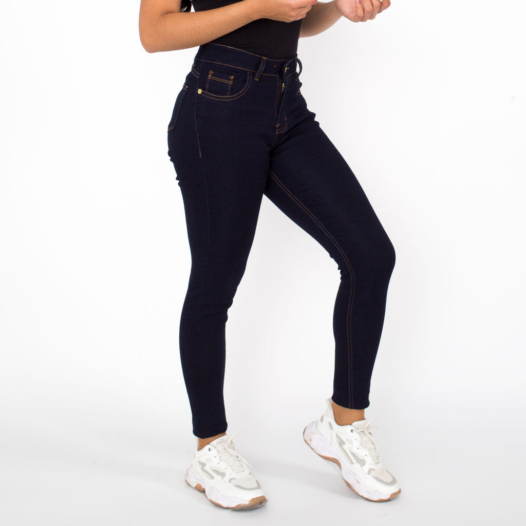 Pantalón Denim Stretch Mujer