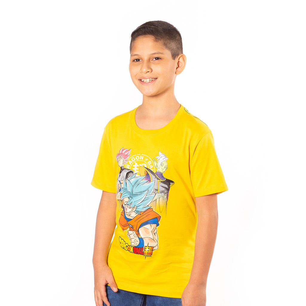 Polo Dragon Ball Manga Corta Niño
