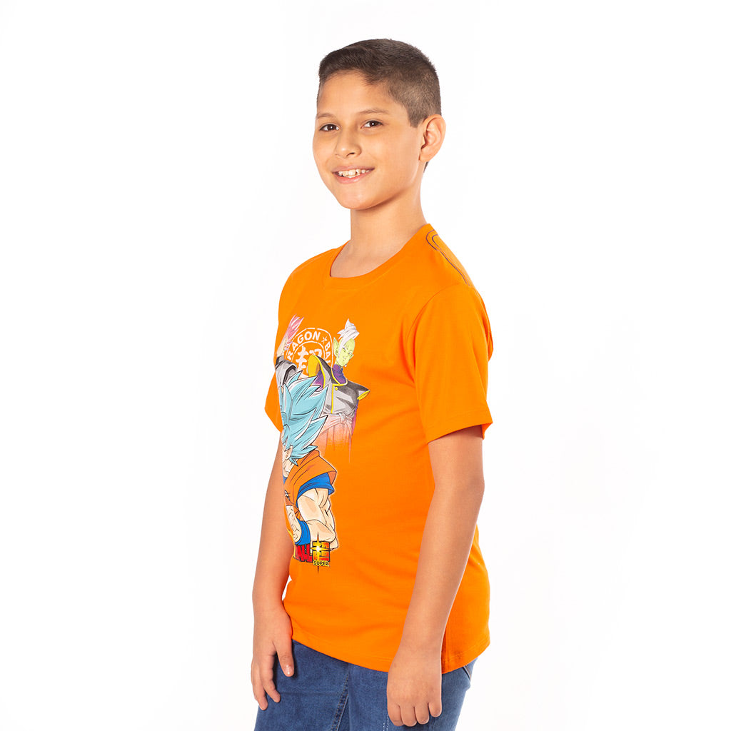 Polo Dragon Ball Manga Corta Niño