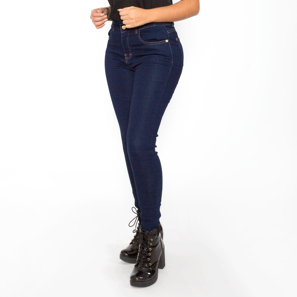 Pantalón Denim Stretch Mujer