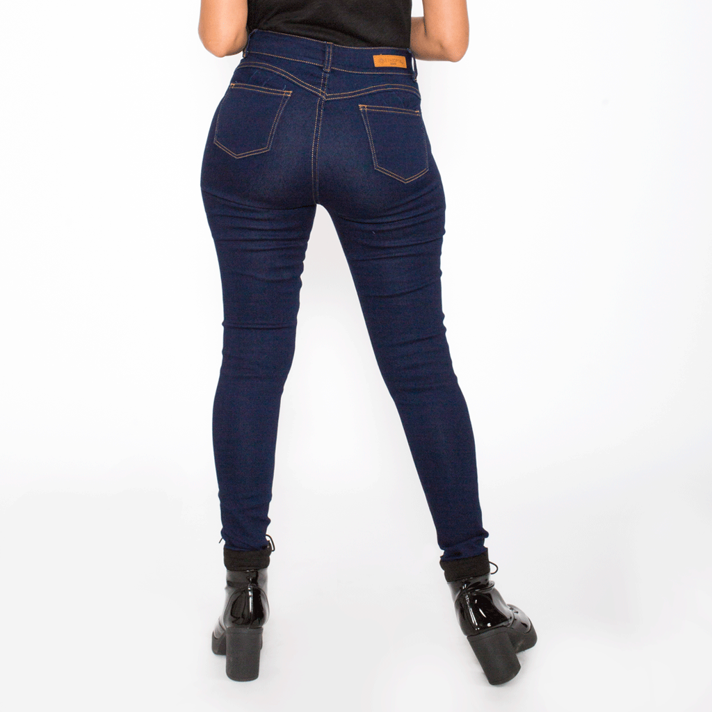 Pantalón Denim Stretch Mujer