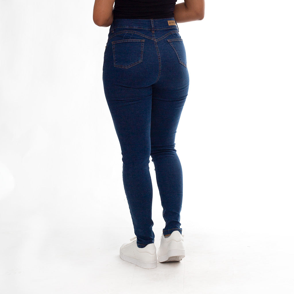 Pantalón Denim Stretch Mujer
