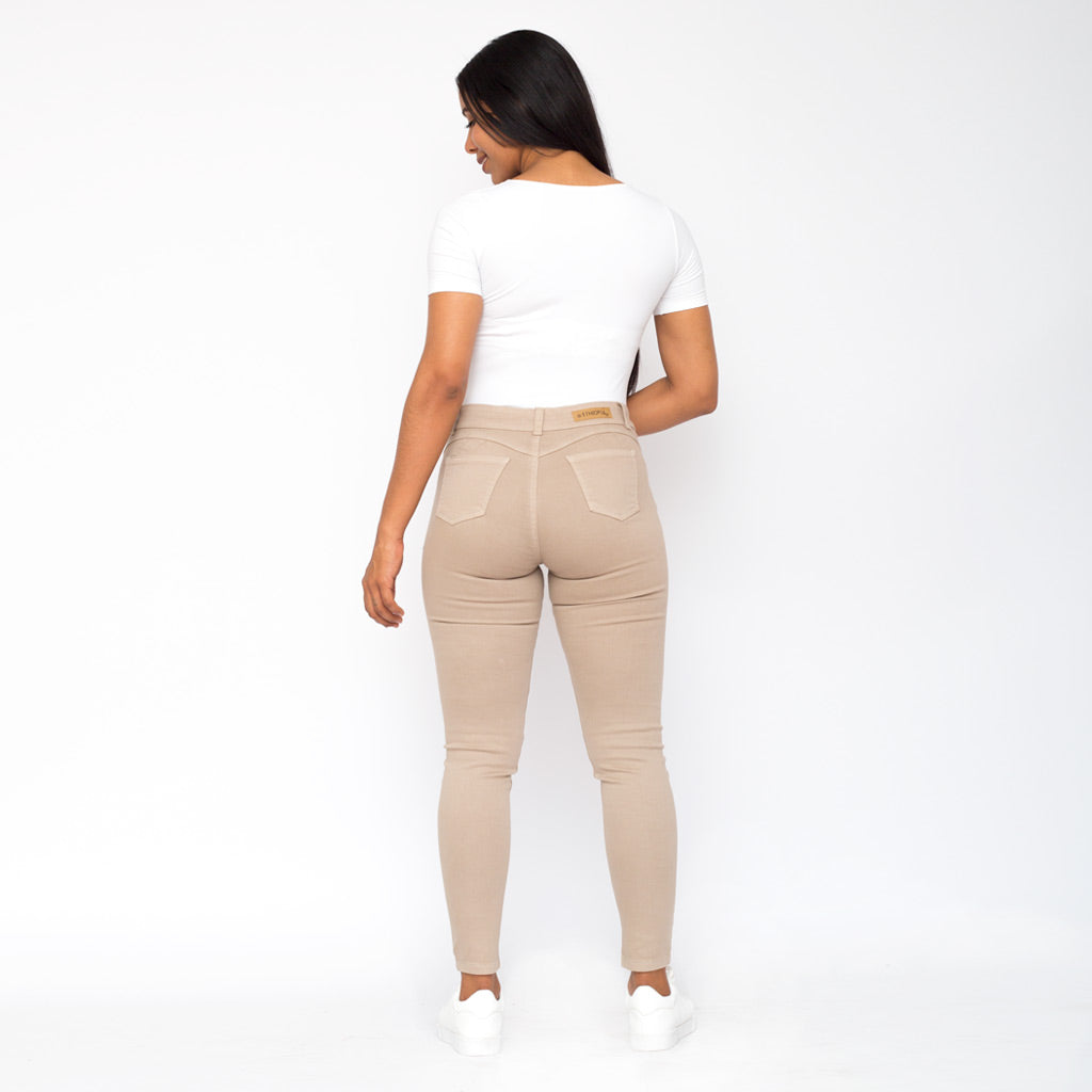 Pantalón Drill Stretch Ethiopia Mujer - 2x S/90.00 y 3x S/120.00