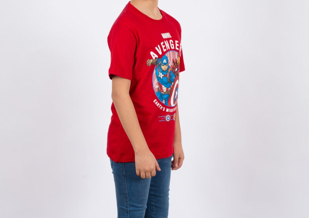 Polo Avengers Manga Corta Niño