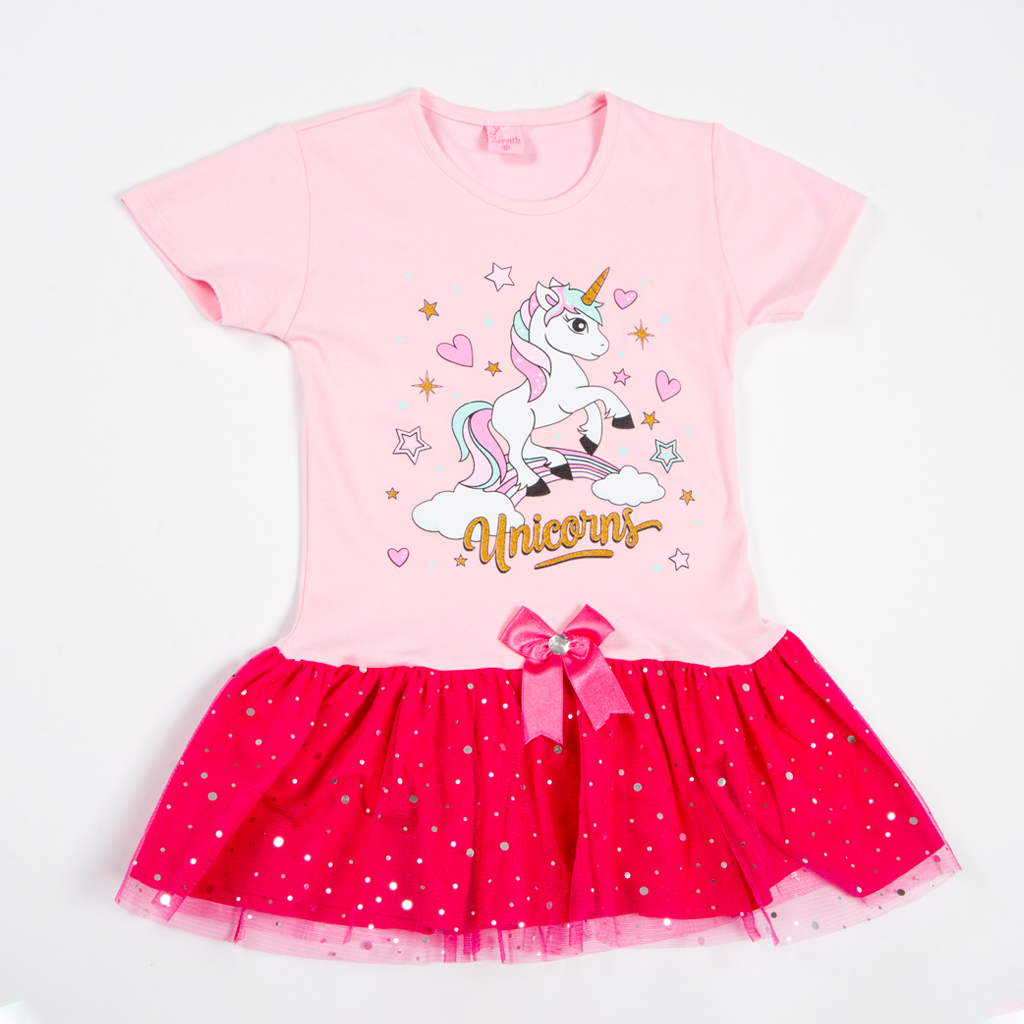 Polivestido Zaraith Manga Corta Niña