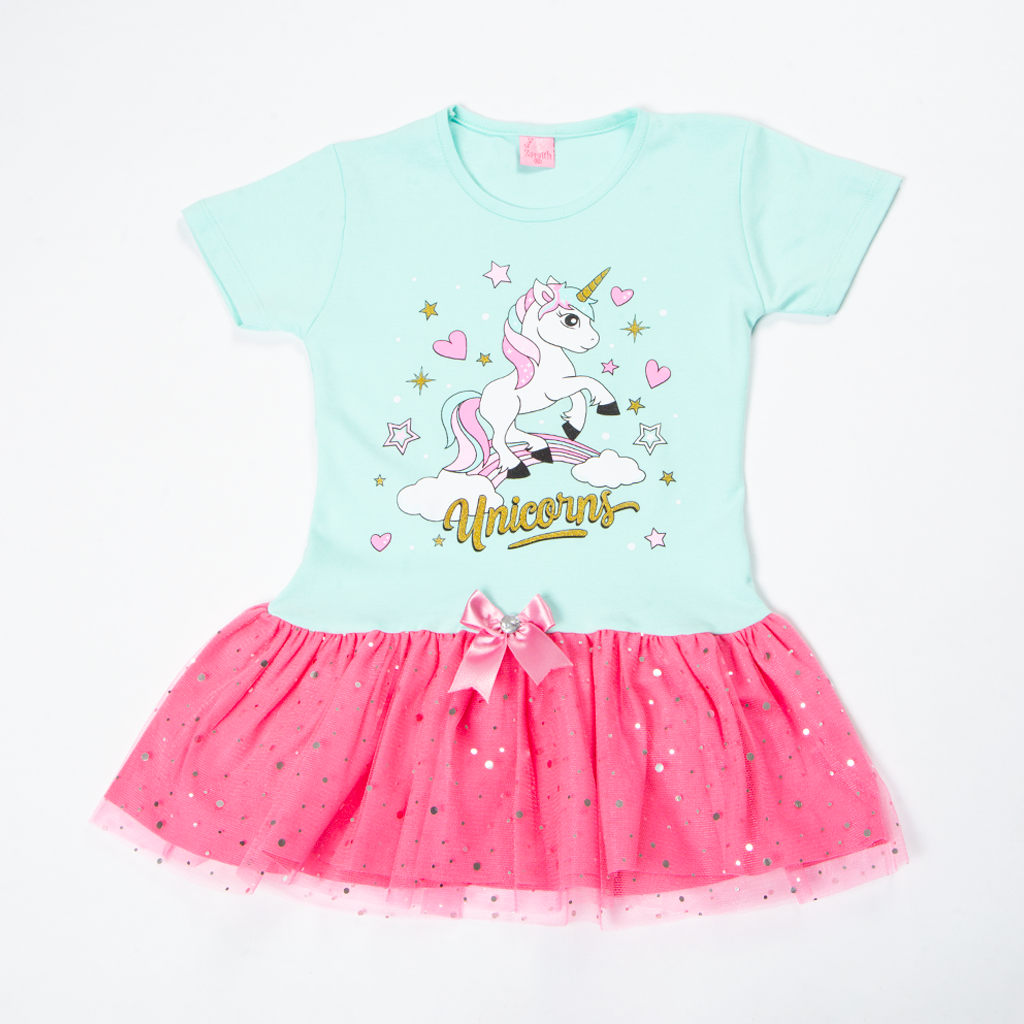 Polivestido Zaraith Manga Corta Niña