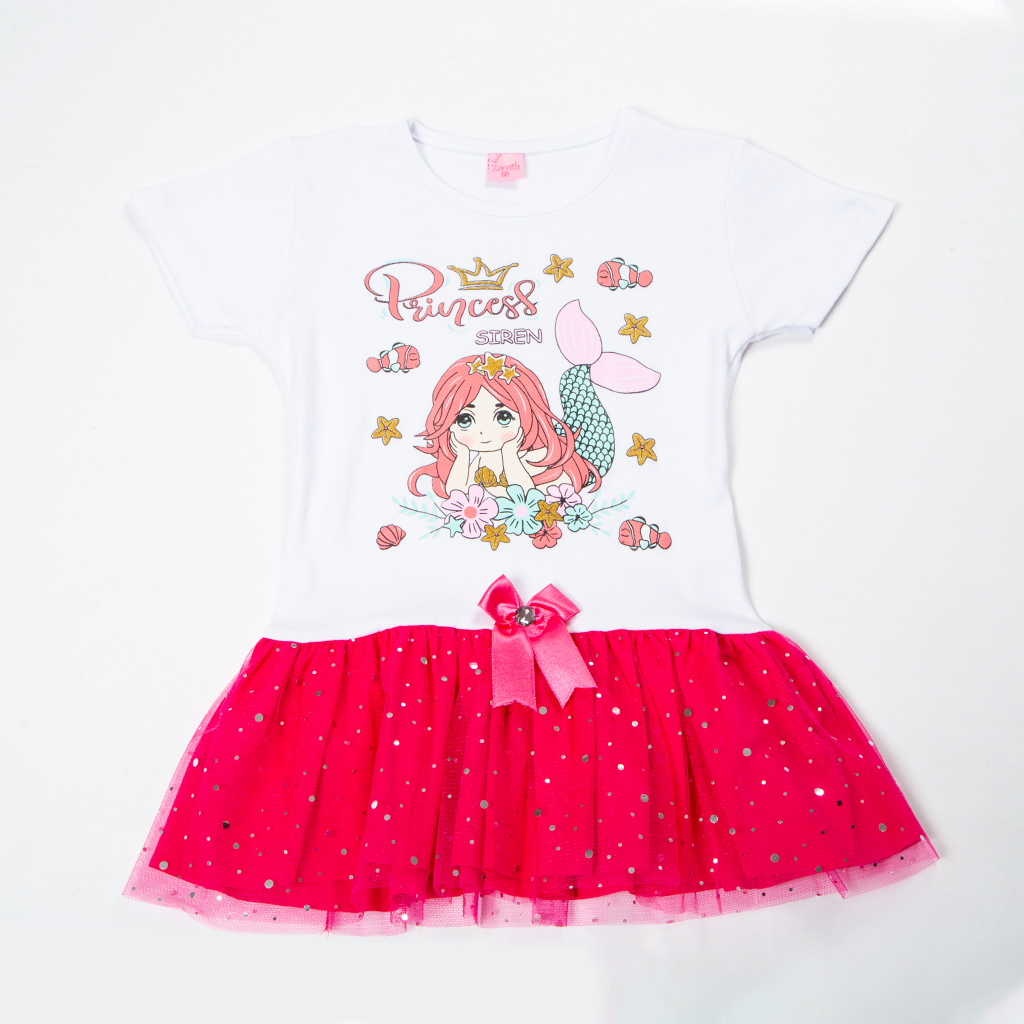 Polivestido Zaraith Manga Corta Niña