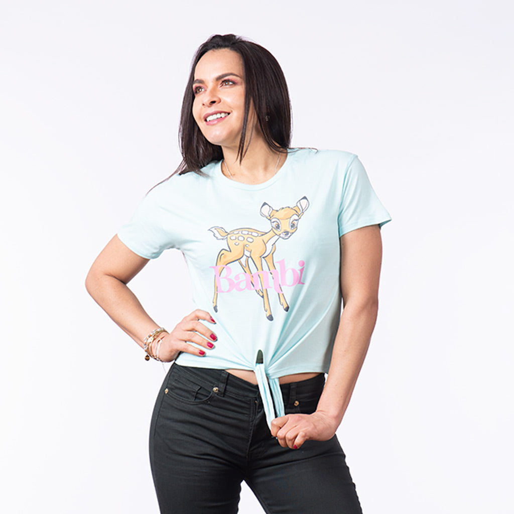 Polo Bambi Manga Corta Mujer