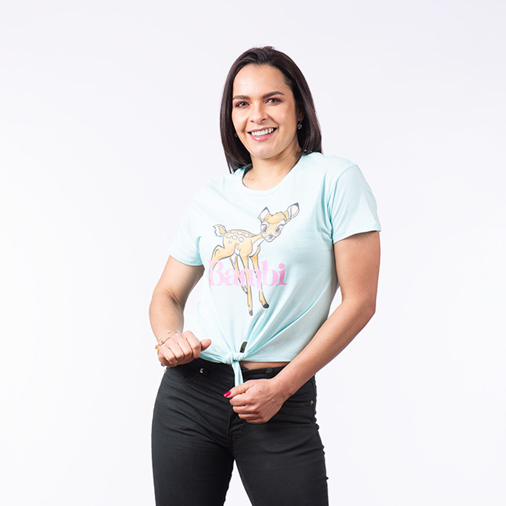 Polo Bambi Manga Corta Mujer