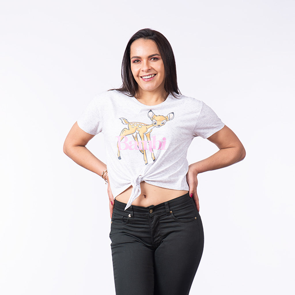 Polo Bambi Manga Corta Mujer