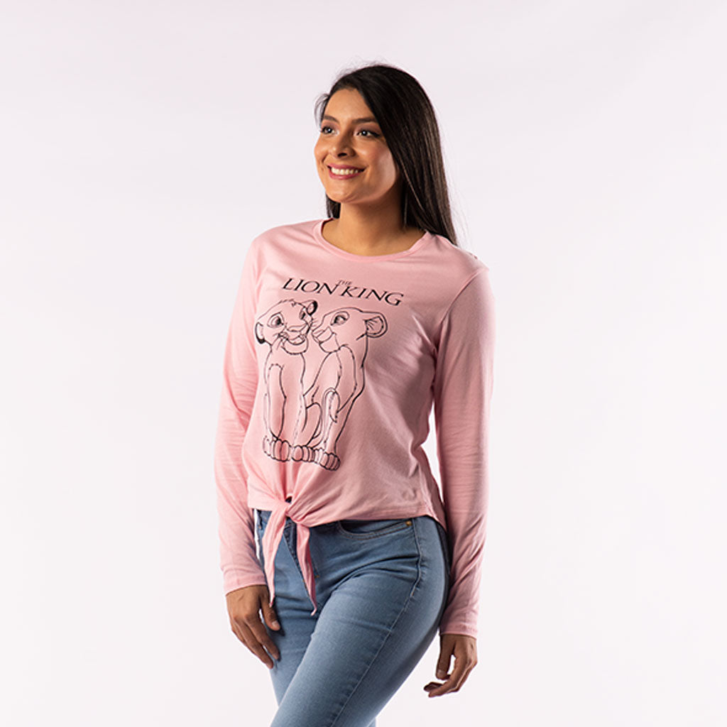 Polo El Rey León Manga Larga Mujer - 2x S/65.00 y 3x S/90.00