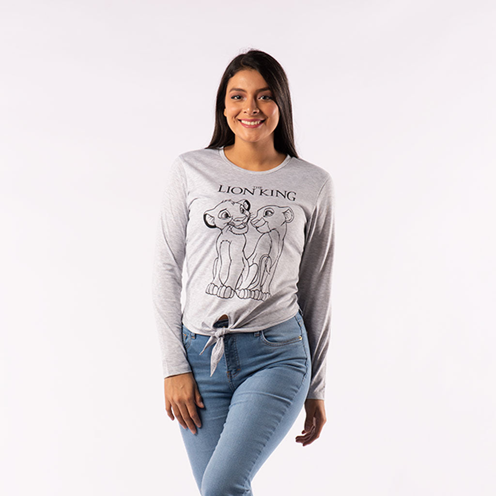 Polo El Rey León Manga Larga Mujer - 2x S/65.00 y 3x S/90.00