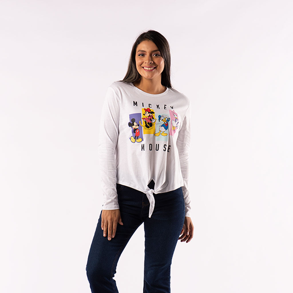 Polo Minnie Mouse Manga Larga Mujer - 2x S/65.00 y 3x S/90.00