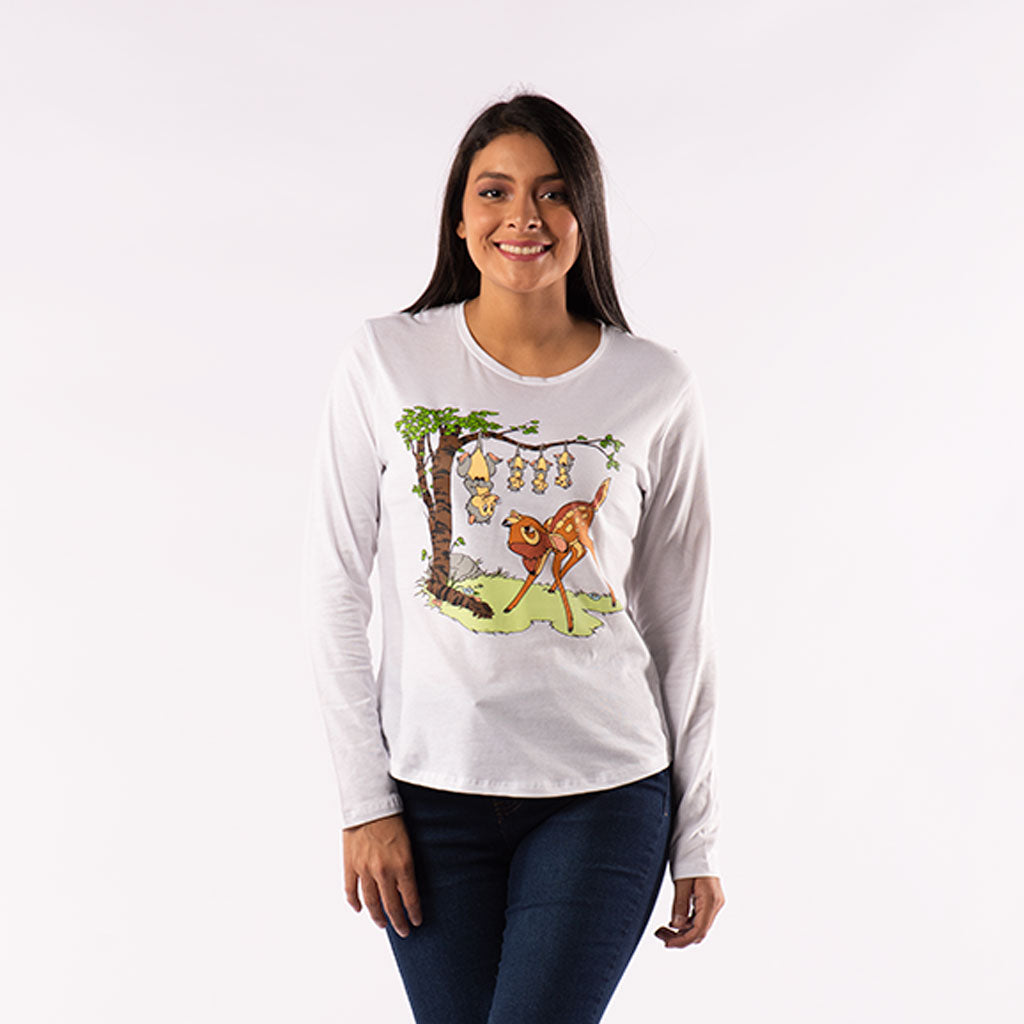 Polo Bambi Manga Larga Mujer - 2xS/60.00