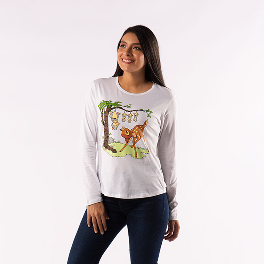 Polo Bambi Manga Larga Mujer - 2x S/65.00 y 3x S/90.00