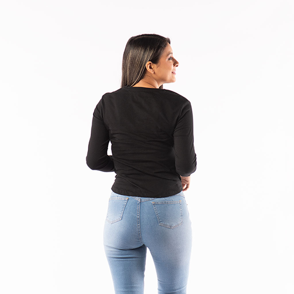 Polo Princesas Manga Larga Mujer